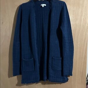 CAbi Midnight Blue Knit Cardigan